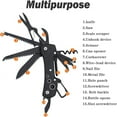 thumbnail image 2 of HLONK 1 Pc Foldable Pocket Knife Multi Function Pocket Knife for Outdoor Camping Rescue Survival, 2 of 7