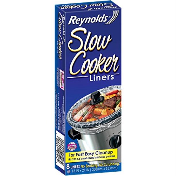 reynolds slow cooker liners 2 pack (8 liners total)