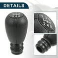 thumbnail image 4 of Unique Bargains Gear Shifter Knob 5 Speed Manual Gearbox Stick Shifter Lever Knob for Peugeot 306 1994-2002 Plastic, 4 of 6