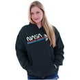 thumbnail image 4 of NASA Worm Logo American Space Shuttle Hoodie Sweatshirt Women Men Brisco Brands S, 4 of 6