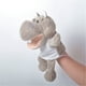 thumbnail image 2 of Juguetes, Peluches, Muñecos de peluche, Animales de peluche, Lindo muñeco de hipopótamo con guante, Muñeco de mano como regalo navideño para familiares, amigos y niños, Marioneta de mano de hipopótamo, 2 of 6