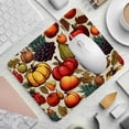 thumbnail image 2 of Fruit Gaming Mousepad Mouse Mat Desk Mat - Square, 8.3x9.8 Inch, Non-Slip Rubber Bottom, Printed, Suitable for Office and Gaming, 2 of 6