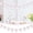 White, variant on 8.2Ft Easter Bunny Garland Banner,Easter Decorations,Easter Banner Decorations for Mantle Fireplace Room Hanging Decor(A)