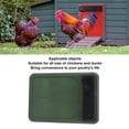 thumbnail image 3 of Automatic Chicken Coop Door Opener, Solar Powered Battery Powered Chicken Door with Timer Light Sensor, Safe and Sturdy Poultry Coop Door with Anti Pinch Design for Home Farms, 3 of 7
