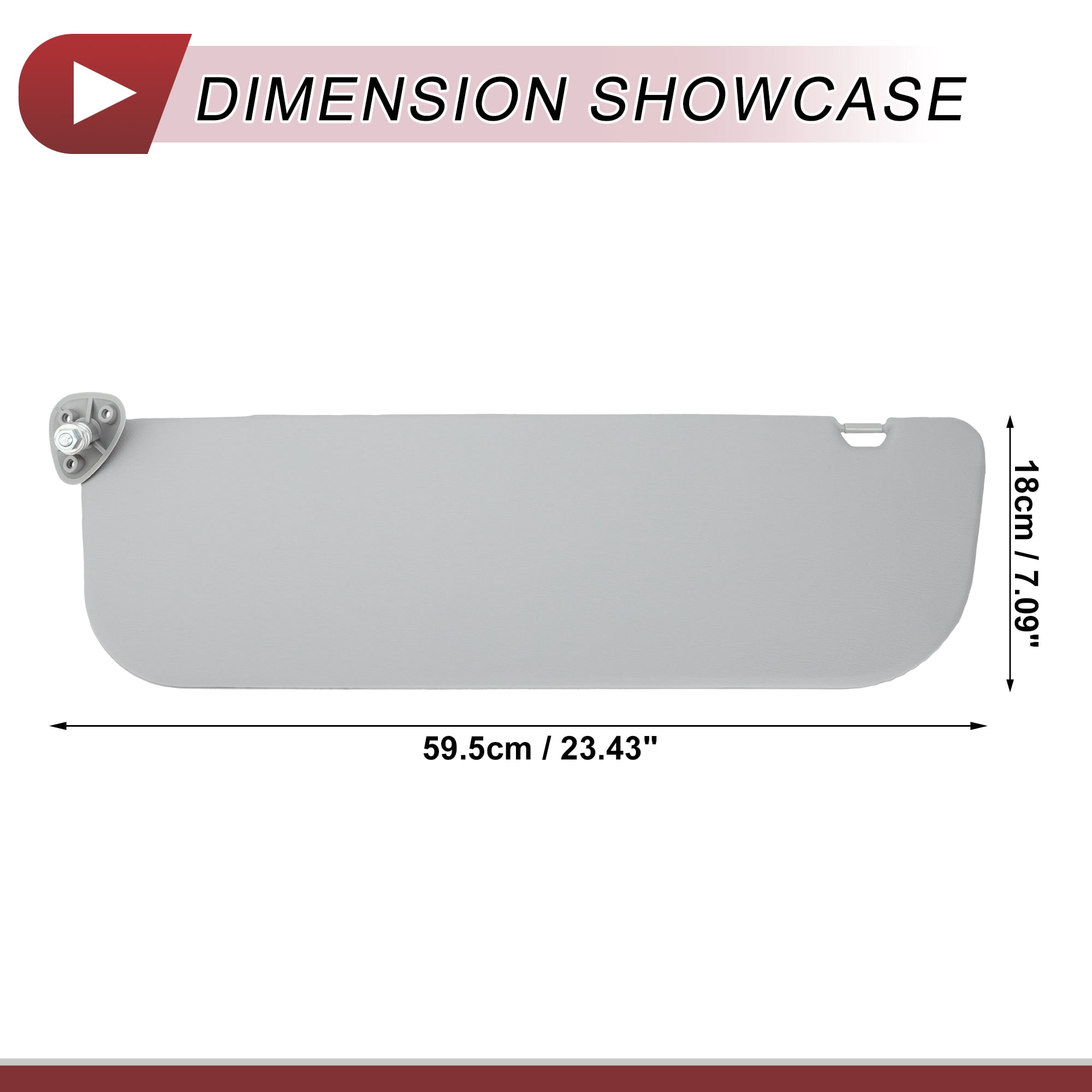 Unique Bargains 1 Pcs Car Sun Visor for Ford E-350 Super Duty 2009-2019 2021-2024