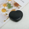 thumbnail image 5 of Unique Bargains 1 Set Contact Lens Case Heart Shape Lens Storage Case Black, 5 of 5