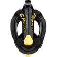thumbnail image 3 of Máscara de snorkel integral Cressi Bali negro/amarillo talla S/M, 3 of 7