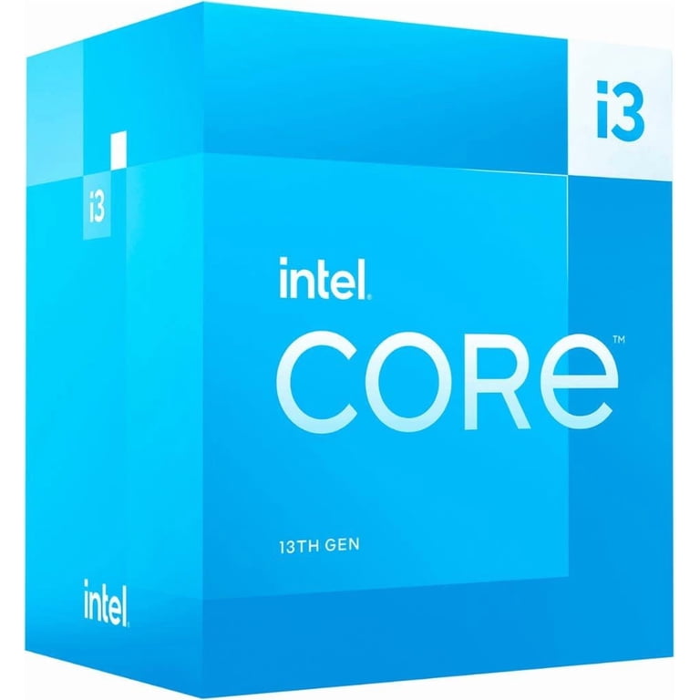Intel, Desktop Processor, i3-13100, 13th Gen 4-Core 3.4-4.5 GHz