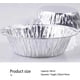 thumbnail image 3 of Plato de aluminio para pastel Platos para pastel para horno Moldes para pastel de papel de aluminio Bandejas redondas de papel de aluminio para hornear Cajas para muffins de pudín, 3 of 5