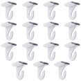 thumbnail image 1 of Gansita 15 Pares de Ganchos de Techo para Colgar Blancos Ganchos de Techo Resistentes Ganchos de Barra en T de Metal Ganchos de Techo Suspendidos para Azulejos Clips de Techo para el Hogar Aula Rejill, 1 of 5