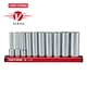 thumbnail image 2 of Juego de enchufes CRAFTSMAN V-SERIES Deep Drive de 1/4 pulgadas, 10 piezas, 2 of 8