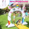 thumbnail image 5 of DSstyles Kids Sprinkler, Summer Inflatable Arch Sprinkler Water Sprinkler Toys for Boys and Girls, Outdoor Water Game for Party Backyard Suitable for babies boys girls and children, 5 of 8