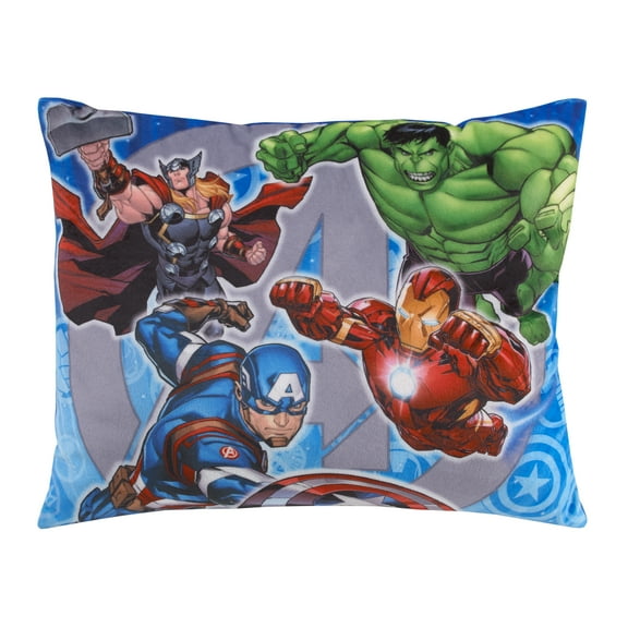 Marvel The Avengers I Am A Hero Toddler Pillow