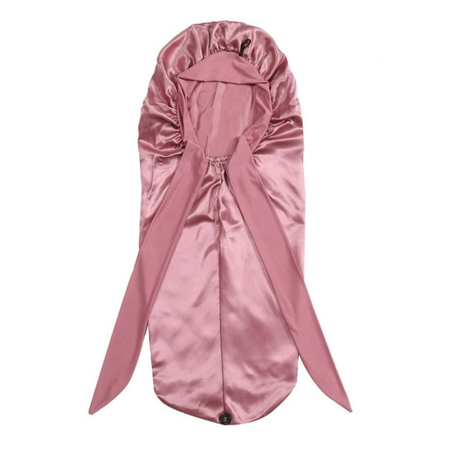 Fiudx Gorro de Ducha Elástico, Pañuelo de Satén Ajustable, Gorro de Permanente Grande, Opciones Multicolor, Protección Capilar para Ducha, Sueño Cómodo, Diseño Reutilizable