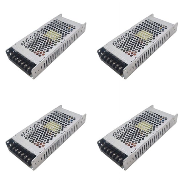 3X 5V 40A 200W Ultra-Mince d'Alimentation de Commutation d'Écran Électronique A Mené l'Alimentation d'Affichage