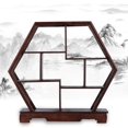 thumbnail image 4 of Décoration de Bureau, Maison Sculpture Artisanat Rack Présentoir Antique Affichage Rack Performance Fiable, 4 of 8