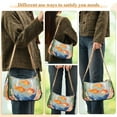 thumbnail image 4 of FORMRS Womens Shoulder Bag with Chain Strap Clutch Purse Cute Tote Handbag, Blue Goldfish Bowl, 4 of 7