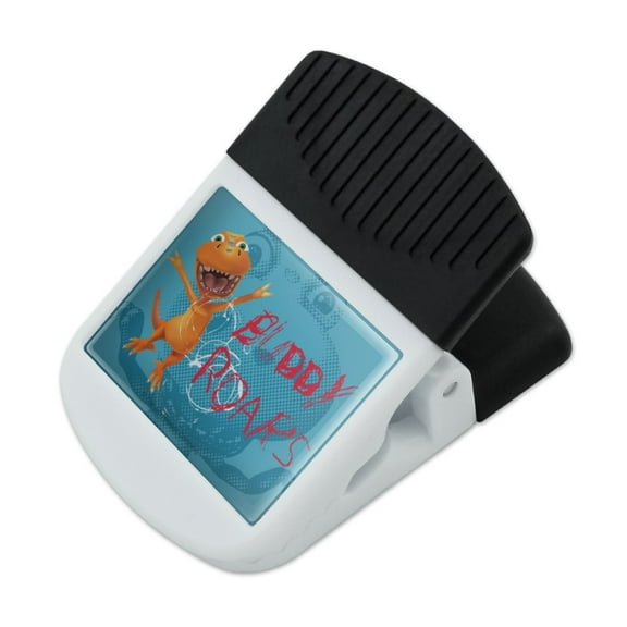 Dinosaur Train Buddy Roars T-Rex Refrigerator Fridge Magnet Magnetic Hanging Hook Note Snack Clip