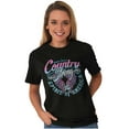 thumbnail image 3 of Cute Spirit of America Angel Wings Women's Graphic T Shirt Tees Brisco Brands S, 3 of 5