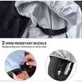 thumbnail image 5 of Carcasa de protección para Moto Bche de Moto Couverture de Scooter Impermable Exterieur Anti-UV Poussire Verrouillable 295 x 110 x 140 cm, 5 of 5
