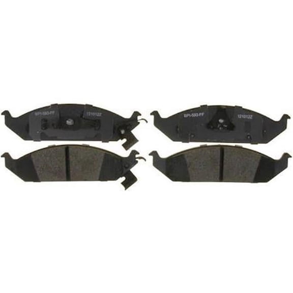 RM Brakes R53-MGD650CH Front Brake Pad Set for 1995-2000 Chrysler Cirrus