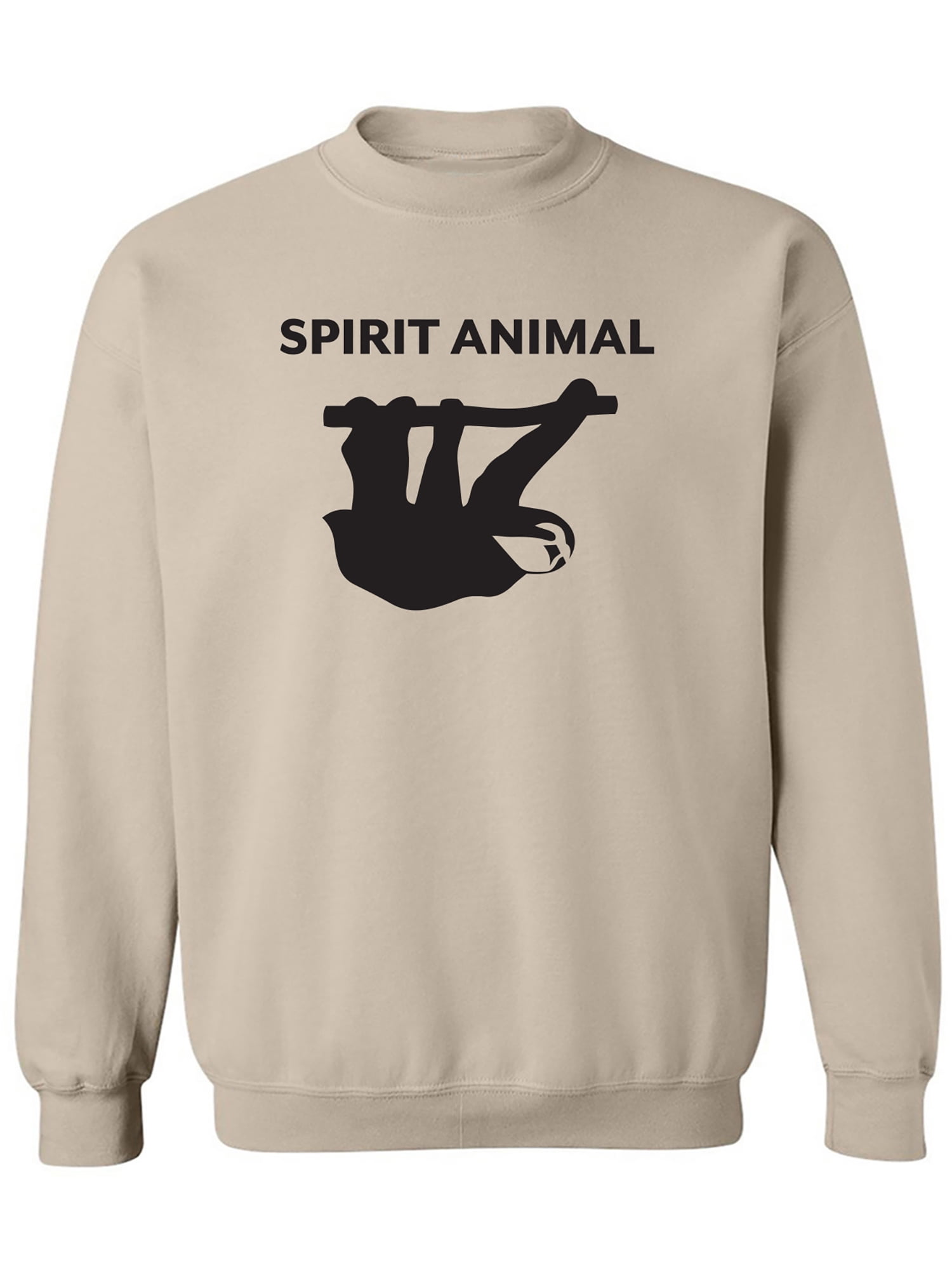 Spirit Animal Sloth Crewneck Sweatshirt 