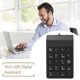 thumbnail image 3 of Wired Usb Num Keypad Mini Number Pad Digital 18 Keys For /mac, 3 of 5