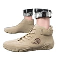 thumbnail image 3 of Men's Sneakers Fashionable Suede Casual Comfort High Top Ankle Boots Warm Outdoor Footwear for Active, 3 of 9