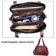 thumbnail image 4 of Bolso de hombro tipo hobo para mujer con correa para el hombro, bolso de hombro, bolso de mano hecho de PU, desechable, 4 of 7