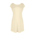 thumbnail image 4 of Women's Sexy Low Back Mini Dress Short Sleeve Crew Neck A-Line Graduation Sundress, 4 of 6