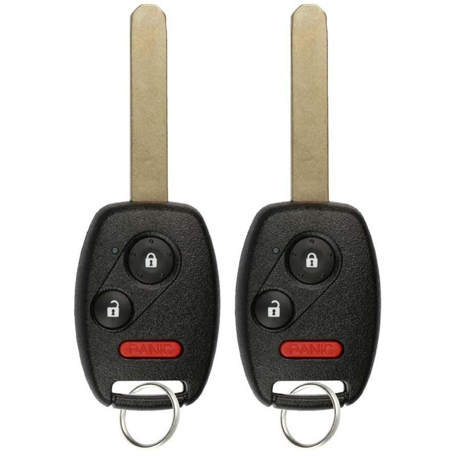 Key Fob Shell Case Fit for Honda Accord Crosstour Civic Odyssey CR-V CR-Z Fit Keyless Entry Remote Key Housing Replacement with Screwdriver Casing Only 