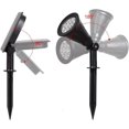 thumbnail image 4 of Color Solar Spotlight, 2 in 1 Waterproof Solar Garden Light, 7 LED Outdoor Solar Lamp, Solar Spotlight with 3M Cable for Garden, Courtyard, Lawn, Path, 4 of 5