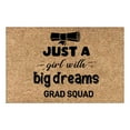 thumbnail image 1 of Dsscvnef 2024 Graduation Door Mat Welcome Door Mats for Front Home Entrance Doormat Graduate Rug for Outside Patio Floor Entry Porch Garage （60x40）H Large Living Room Rugs Throw Soft Blankets, 1 of 6