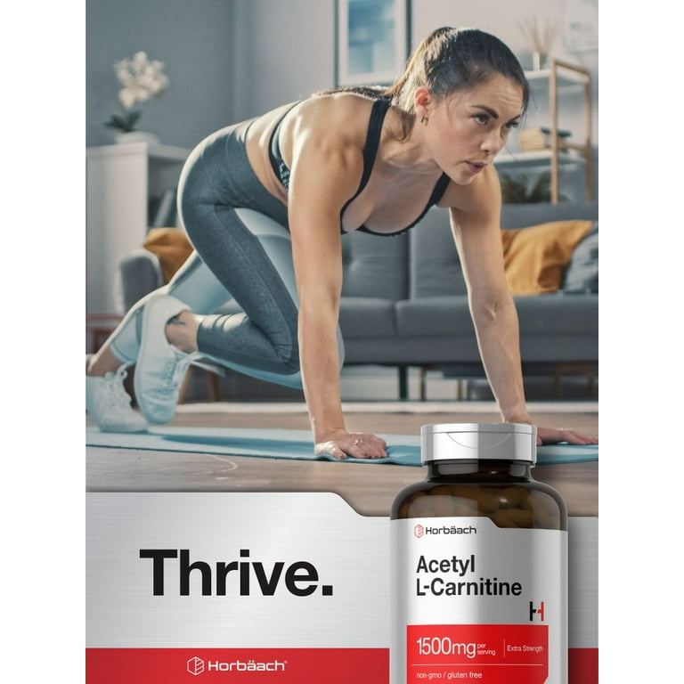 Acetyl L-Carnitine | 1500mg | 200 Capsules