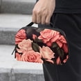 thumbnail image 2 of Rose Oxford Cloth Waterproof Digital Storage Box Organizer for Power Cord, Computer Cable, and Electronic Accessories, 2 of 6