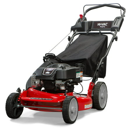 Snapper HI VAC 21 Inch ReadyStart Push Walk-Behind Bag Lawn Mower | (Best Way To Push Mow A Yard)