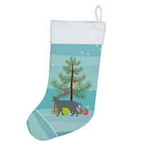 Raas Cat Merry Christmas Christmas Stocking 13.5 in x 18 in
