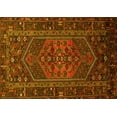 thumbnail image 1 of Ahgly Company Indoor Rectangle Persian Yellow Traditional Area Rugs, 5' x 8', 1 of 4