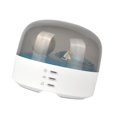 thumbnail image 2 of Lámpara de noche de luna con altavoz Bluetooth, altavoz portátil para sala de estar y camping. Blanco, 2 of 9