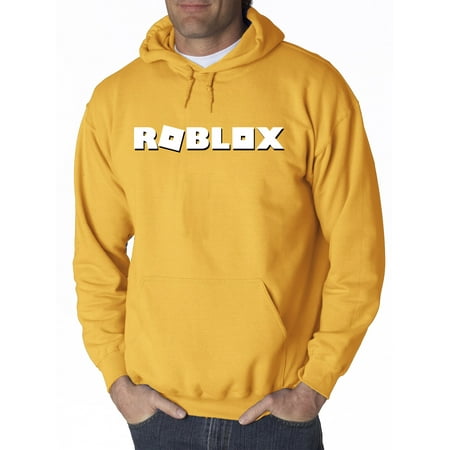 New Way 923 Adult Hoodie Roblox Logo Game Accent Sweatshirt Large - new way 923 adult hoodie roblox logo game accent sweatshirt large gold walmart com