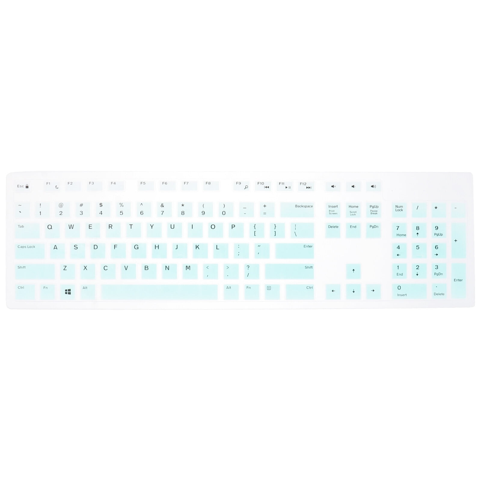 1 Pc Silicone Keyboard Protective Cover Compatible for Dell KB216 Wired