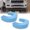 Baby Blue, variant on RECON - Fits 21-26 Dodge RAM 1500 Tow Hook Covers 2-Piece Set of 100% Silicone Rubber Covers Heavy Duty Rugged Durability Unique Style Protection (Pink)