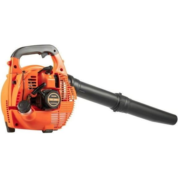 Gas Leaf Blower, 25.4-cc 1-HP 2-Cycle Handheld Gas Leaf Blower for Lawn Care Powerful Clearing Performance and Ergonomic Design, Orange (US Stock)