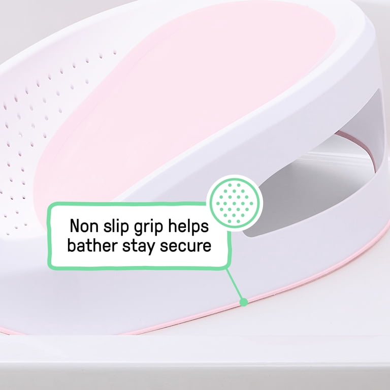 Ingenuity Easy Rinse Baby Bather Seat, Pink photo 4