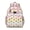 Pink-110, variant on Big Eyes Owl Students Backpack with Artistic Snowy Owl Illustration and Cute Night Owl Cartoon Pattern