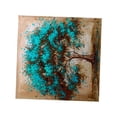thumbnail image 3 of Kits de pintura de diamante de árbol colorido, bordado de plantas, artesanía de punto de cruz, decoración de pared de diamante completo seitruly HA5456-00B, 3 of 6