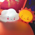 thumbnail image 3 of Worallymy Kids Cartoon LED Night Light Niños Dormitorio Lámpara de mesa Mesita de noche Moon Star Nightlight Regalo Worallymy JD735815845, 3 of 7