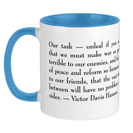 

CafePress - Victor Davis Hanson Ordeal Mug - Ceramic Coffee Tea Novelty Mug Cup 11 oz