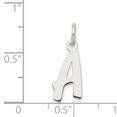 thumbnail image 2 of 925 Sterling Silver Dainty Letter A Initial Name Monogram Necklace Charm Pendant, 2 of 6