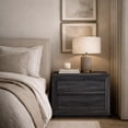 thumbnail image 2 of Soren Contemporary 32" Nightstand in Charcoal Gray (2-Drawer), 2 of 8